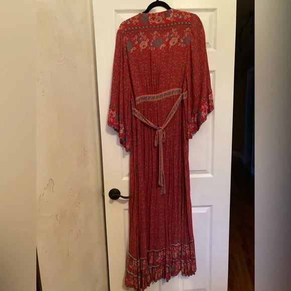 Arnhem Ophelia Maxi Dress, Salsa, Size AU14, US10 - Picture 3 of 11